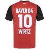 Oficiální Fotbalový Dres Bayer 04 Leverkusen Florian Wirtz 10 Domácí 2024-25 pro Děti